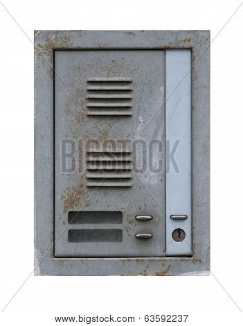 Old And Rusty Door Buzzer