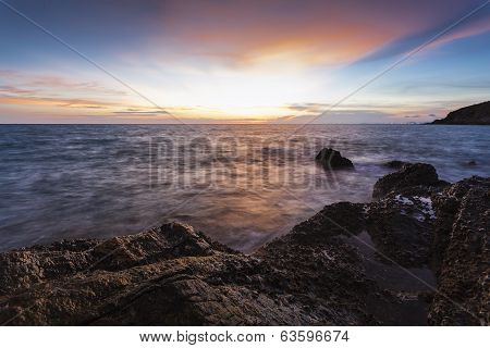 Sunset Beach Landscape
