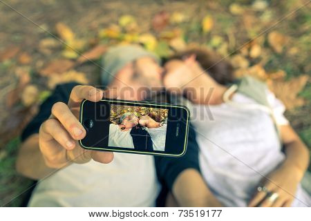 Two Girls Smiling At Camera
