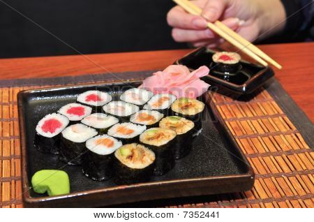 Japansk mad ruller