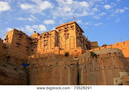 Jaisalmer Fort In Rajasthan, India
