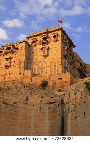 Jaisalmer Fort In Rajasthan, India