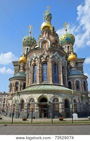 Orthodox Church Of The Savior On Spilled Blood, St. Petersburg