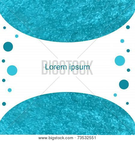 Abstract blue pattern
