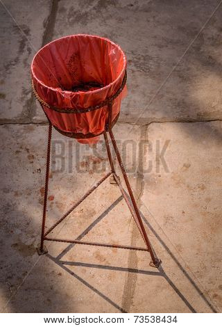 Bowl For Betel Or Paan Spit In Myanmar