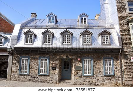 French Style House in Old Quebec City, Canada