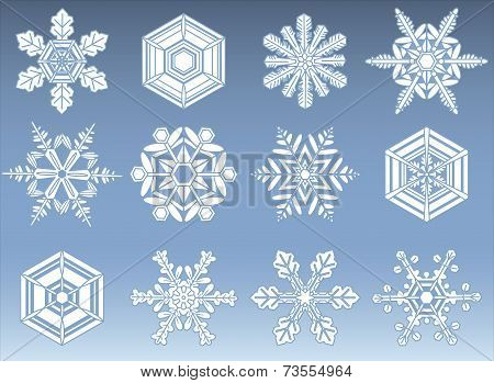 Snowflake Icon Set