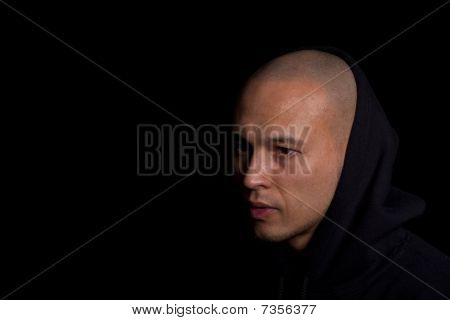 Hombre con Hoddie