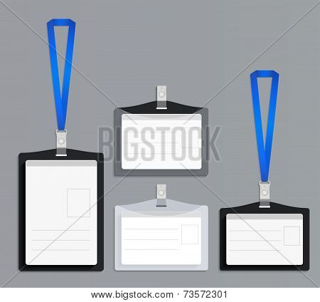 Name Tag Badge, Retractor