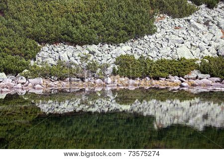 Tarn Skalnate Pleso At High Tatras, Slovakia
