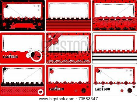 Business Card Ladybug