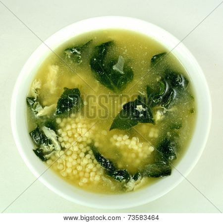 Spinach Egg Drop Soup