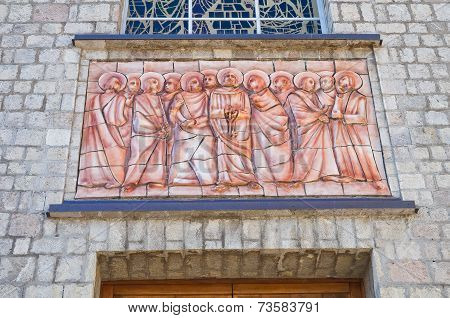 Mother Church of Satriano di Lucania. Italy.