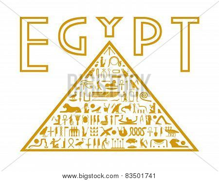 Pyramid Of The Hieroglyphs