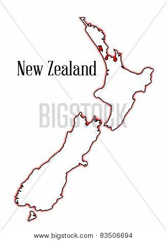 New Zealand Map