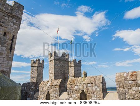 Caernarfon Castle, North Wales