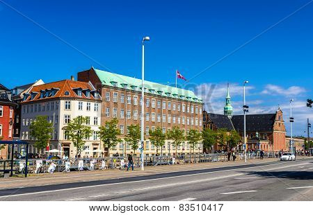Embankment of the Slotsholmen Island