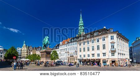 Hojbro Plads square in Copenhagen