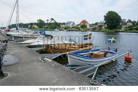 Boats in the marina