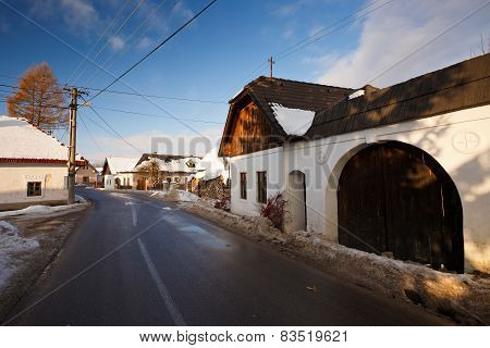 Slovak traditional architecture.
