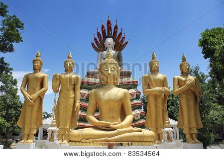 Buddha Statue With Beauty Sky Background