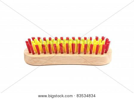Clothes Cleaning Brush Isolated On White Background