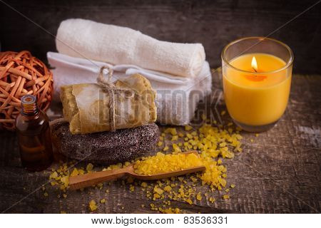 Spa And Wellness Setting