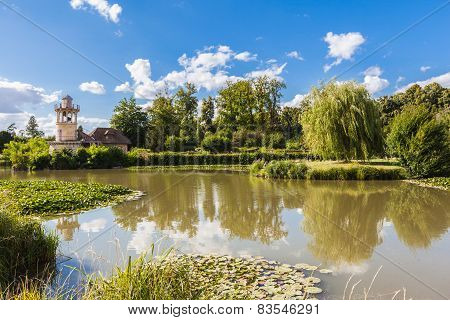 The Queen's Hamlet Near Versailles Palace