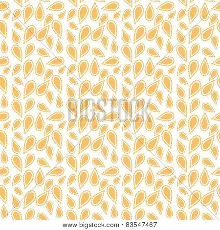 Tribal pattern in yellow color