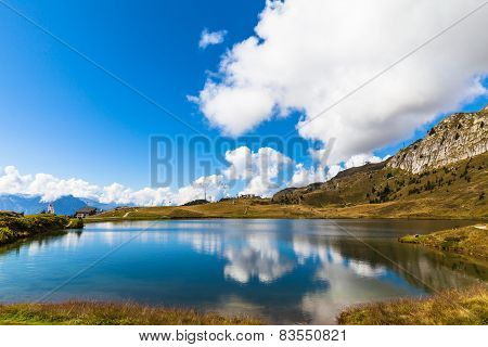 Bettmersee (lake) In Valais