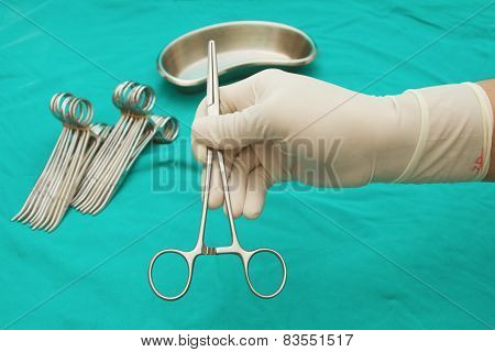 Doctor 's Hand Grap The Artery Forceps & Clamps,surgical Instruments