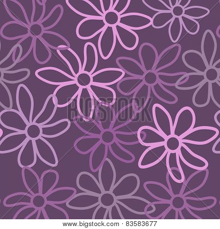 Seamless floral pattern.