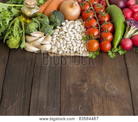 White Beans With Vegetables