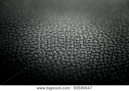 Black leather texture