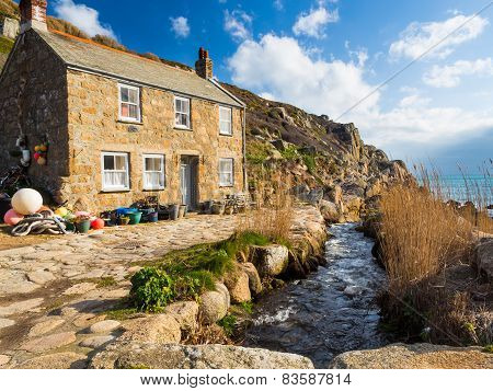 Penberth Cove Cornwall England