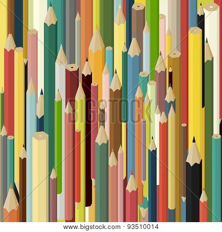 Colorful pencils