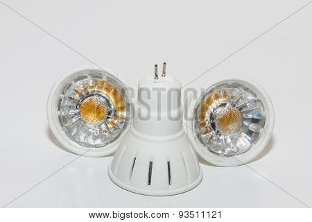 Three LED lamps