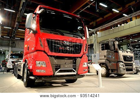 New Man Euro 6 Trucks On Display