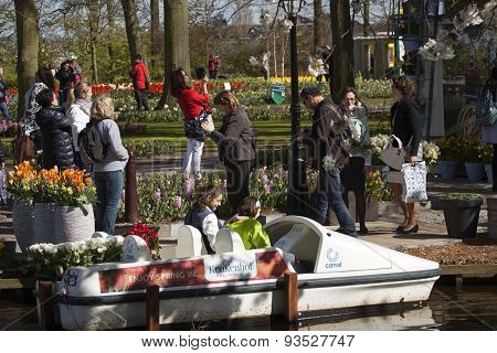 Famous dutch flowerpark