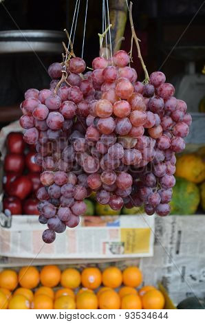 Grapes grown in my small garden city