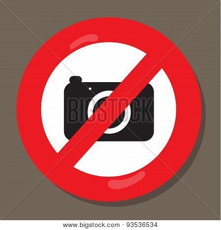 Warning labels the camera