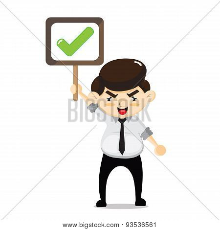 employee and check