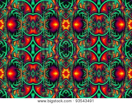 Fabulous Colorful Abstract Background. Artwork For Creative Design, Art And Entertainment. Computer