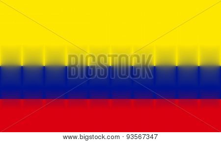 Abstract Colombia Flag