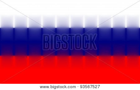 Abstract Russian Flag