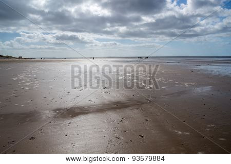 Pendine Sands Carmarthenshire Wales