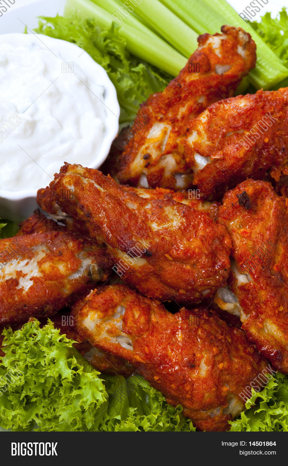 Platter Buffalo Wings Image & Photo (Free Trial) Bigstock