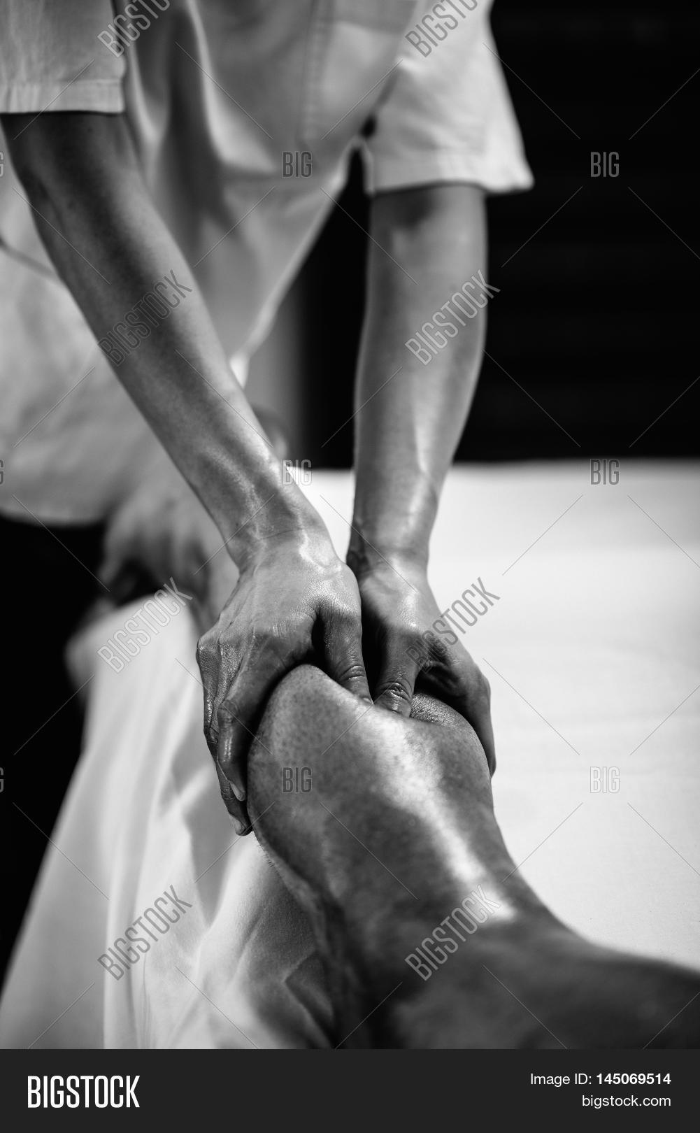 Sports Massage Calf Image & Photo (Free Trial) Bigstock