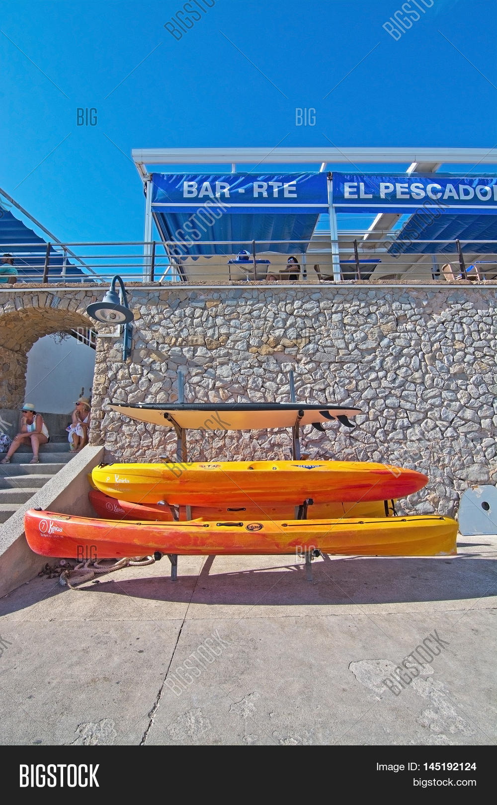 Stacked Plastic Canoes Image & Photo (Free Trial) Bigstock