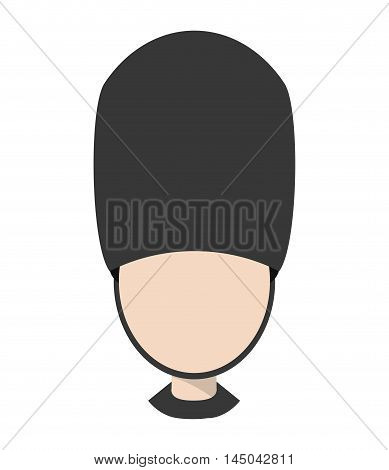 soldat london england landmark culture europe icon. Flat and isolated design. Vector illustration